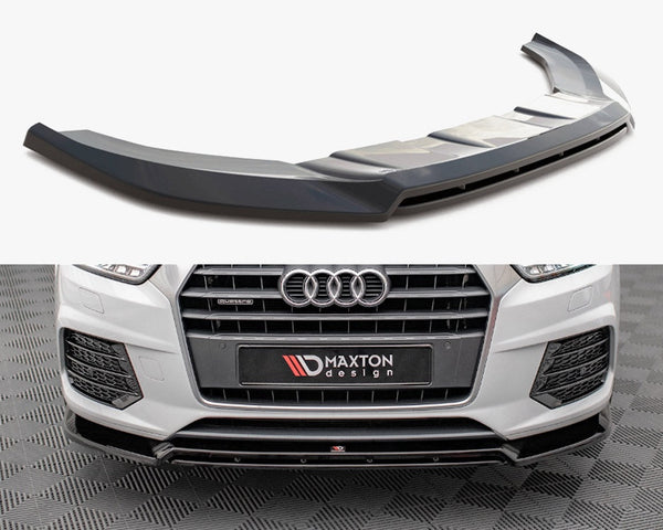 Audi - Q3 Sport 8U Facelift: Maxton Front Splitter V2