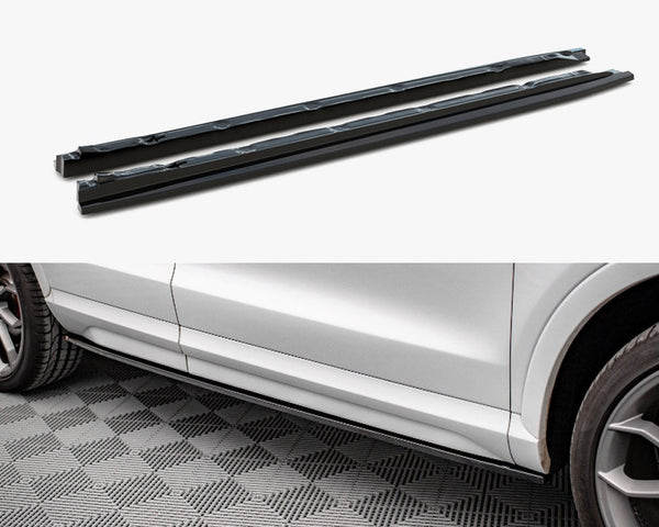 Audi - Q3 Sport 8U Facelift: Maxton Side Skirts