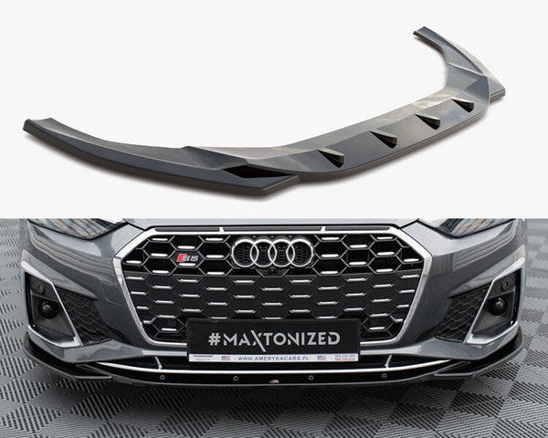 Audi - S5 / A5 S Line F5 Facelift: Maxton Front Splitter V1