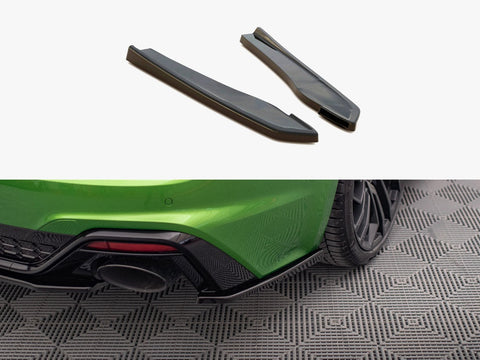 Audi - RS5 F5 Facelift: Maxton Rear Side Splitters