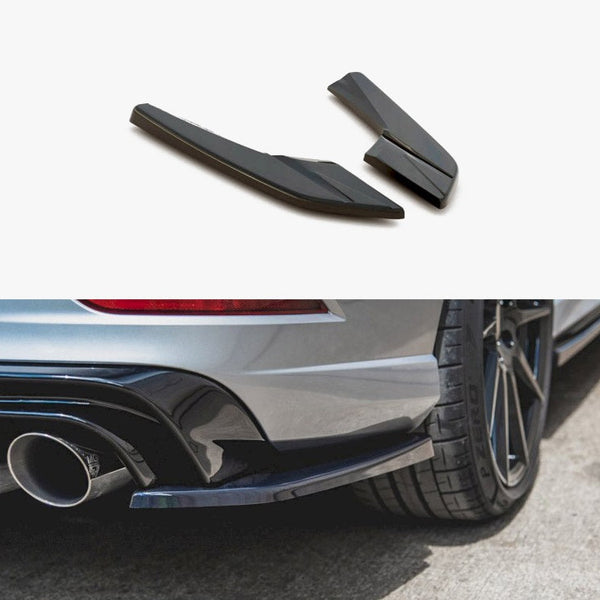 Audi - S3 Sedan 8V Facelift (2016-2020): Maxton Rear Side Splitters V2