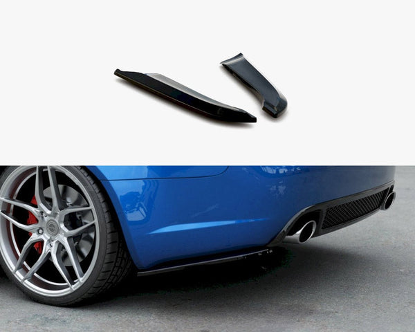 Audi - RS4 Sedan B7: Maxton Rear Side Splitters V1