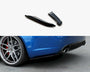 Audi - RS4 Sedan B7: Maxton Rear Side Splitters V1