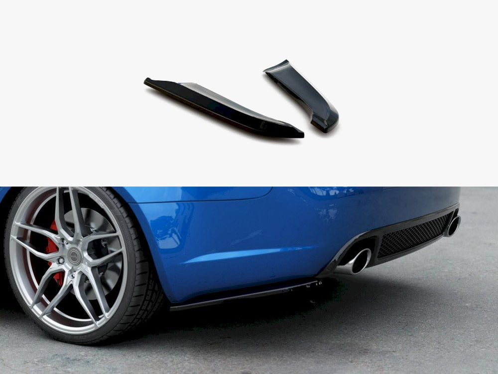Audi - RS4 Sedan B7: Maxton Rear Side Splitters V1