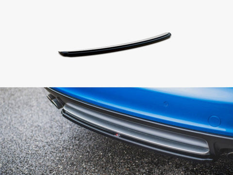 Audi - S4/ A4 S Line B8 Sedan (2008-2011): Maxton Central Rear Splitter