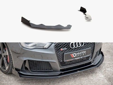 Audi - RS3 8V Sportback: Maxton Front Splitter Flaps