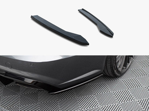 Audi - S6 / A6 S Line / A6 C7 Facelift: Maxton Rear Side Splitters