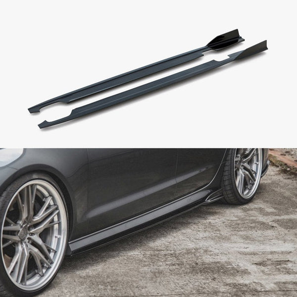 Audi - A6 / A6 C7 S Line / S6 C7 Facelift: Maxton Side Skirts
