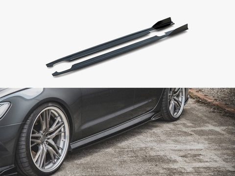 Audi - A6 / A6 C7 S Line / S6 C7 Facelift: Maxton Side Skirts