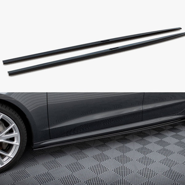 Audi - A7 S Line C8 / S7 C8 / C8 Facelift / S7 Facelift: Maxton Side Skirts