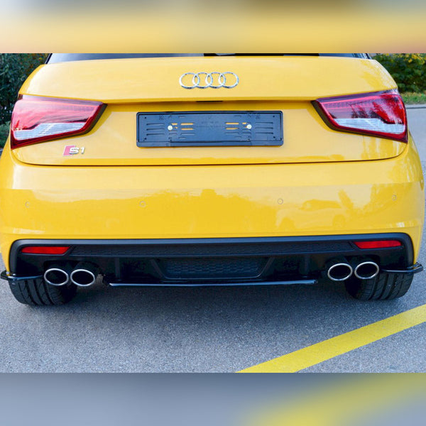 audi s1 mk1 2014 2018 maxton rear central splitter