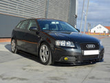 audi a3 sportback 8p 8p facelift 2004 2013 maxton side skirts splitters