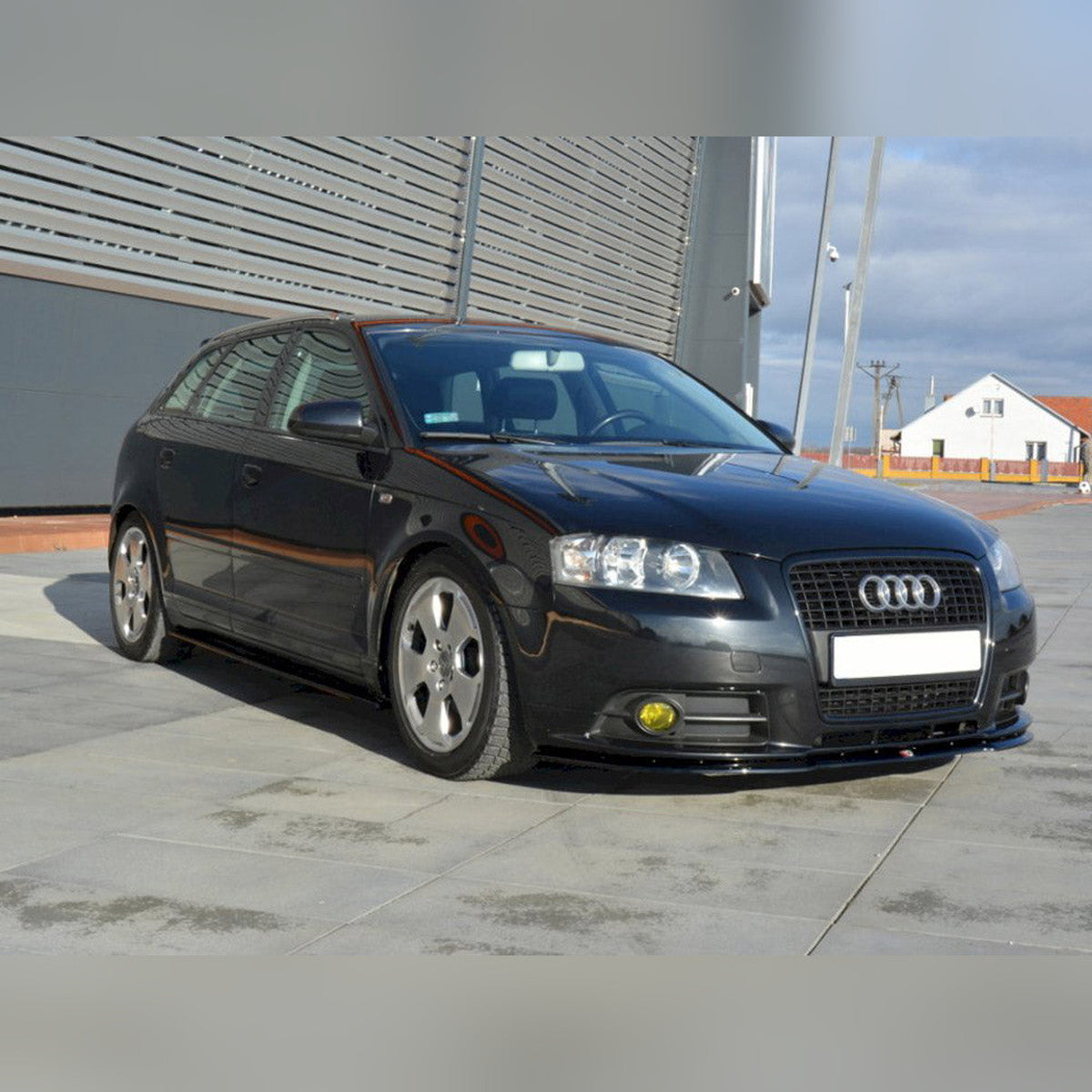 audi a3 sportback 8p 8p facelift 2004 2013 maxton side skirts splitters