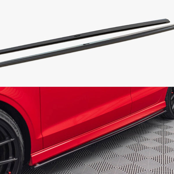 Audi - S3 / A3 S Line 8V / 8V Facelift Sedan (2013-2020): Maxton Side Skirts V1
