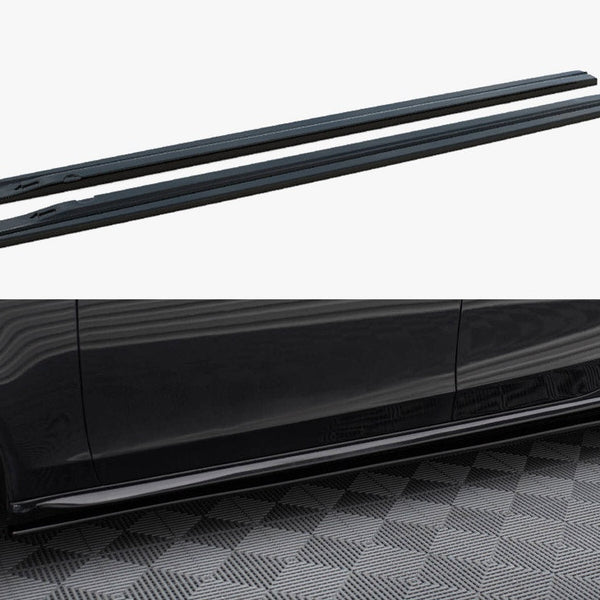 Audi - S4 / A4 / A4 S Line B8 / B8 Facelift: Maxton Side Skirts V1
