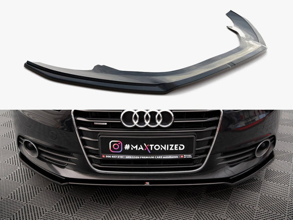 Audi - A6 C7: Maxton Front Splitter V1