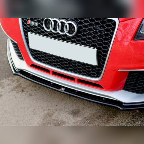audi rs3 8p 2011 2012 maxton front splitter