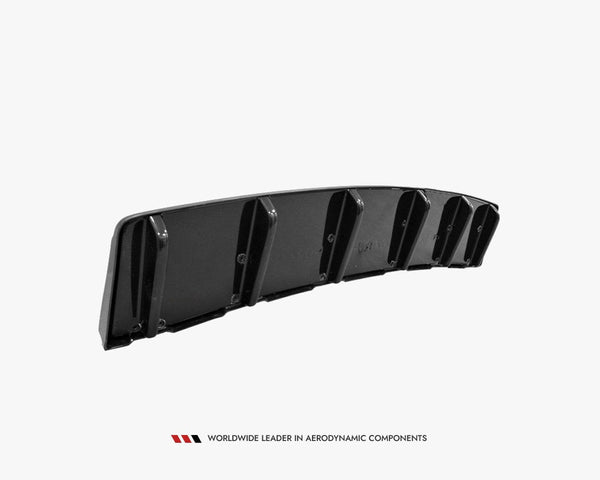 audi s6 c7 avant maxton central rear splitter vertical bars