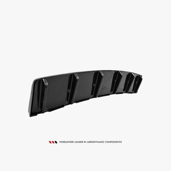 audi s6 c7 avant maxton central rear splitter vertical bars