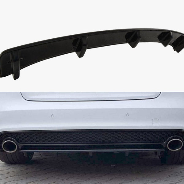 Audi - A5 S Line 8T Facelift: Maxton Rear Splitter (Vertical Bars)