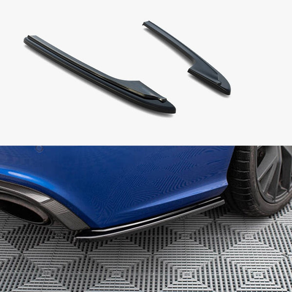 Audi - RS6 C7: Maxton Rear Side Splitters V1
