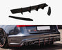 Audi - S6 C7 Facelift: Maxton Rear Diffuser; Rear Side Splitters