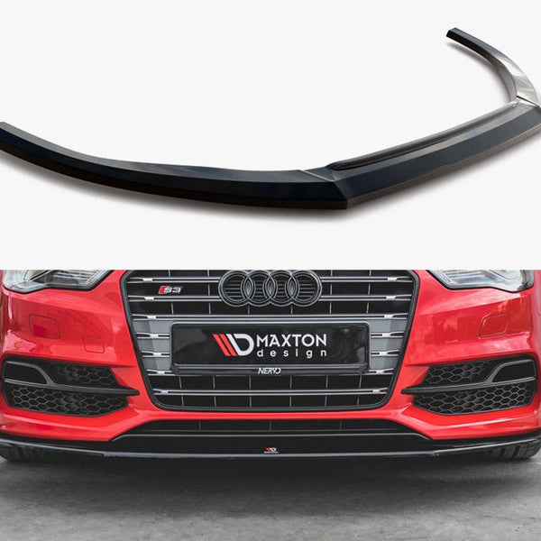Audi - S3 / A3 S Line 8V Sedan / Cabrio (2013-2016): Maxton Front Splitter V1