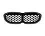 1 series f40 gloss black diamond led front grill 20 24
