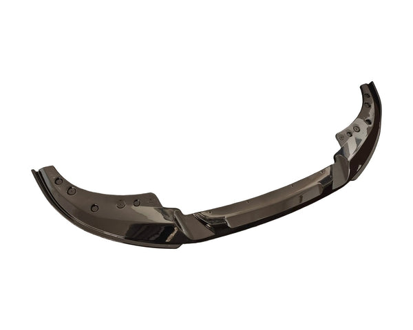 4 series g22 gloss black 1 piece front splitter 20