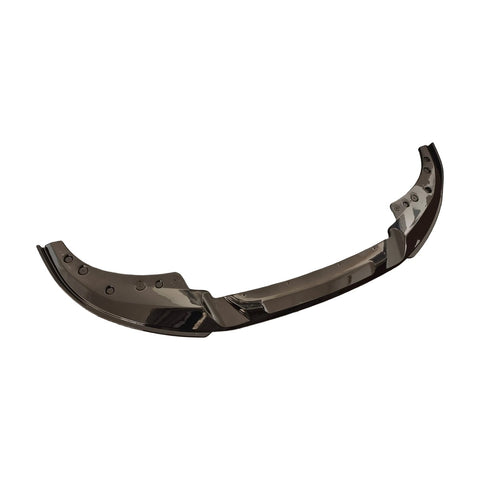 4 series g22 gloss black 1 piece front splitter 20