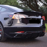 Tesla Model 3: Gloss Black Body Kit 17-23