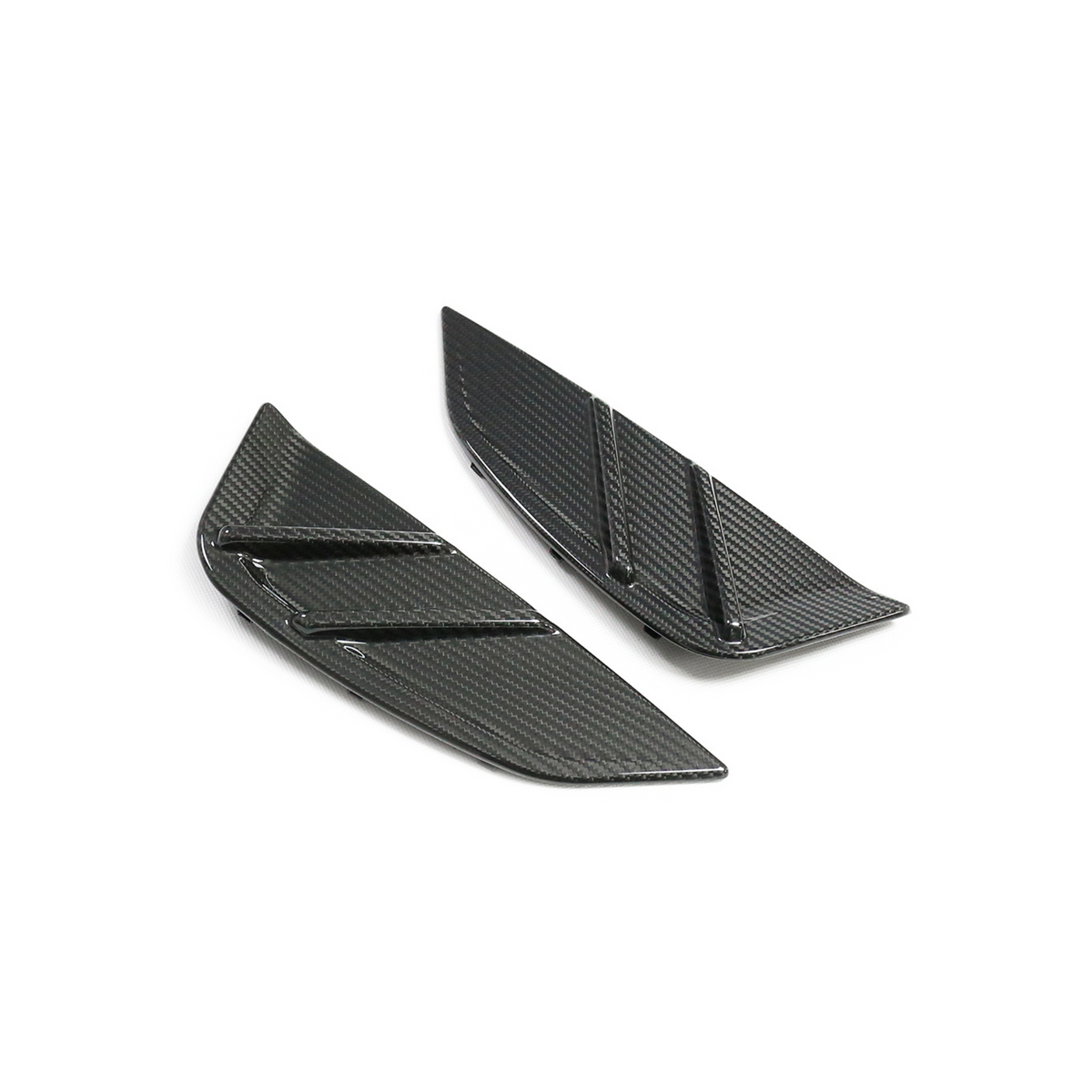 Angular Splitter BMW G80 M3 Dry Carbon Fiber Fender Trim Performance Style – Carbon Accents