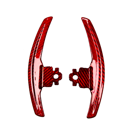 3 Series - F30/F31:  Red Carbon Fibre Paddle Shifters 12-18