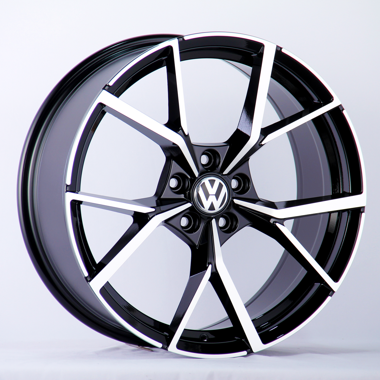 Tiguan - MK1/MK2: 19" Diamond Cut R Style Alloy Wheels 16+