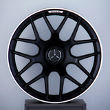 C Class - W205/C205: 20" Matt Black AMG Style Alloy Wheels 14+