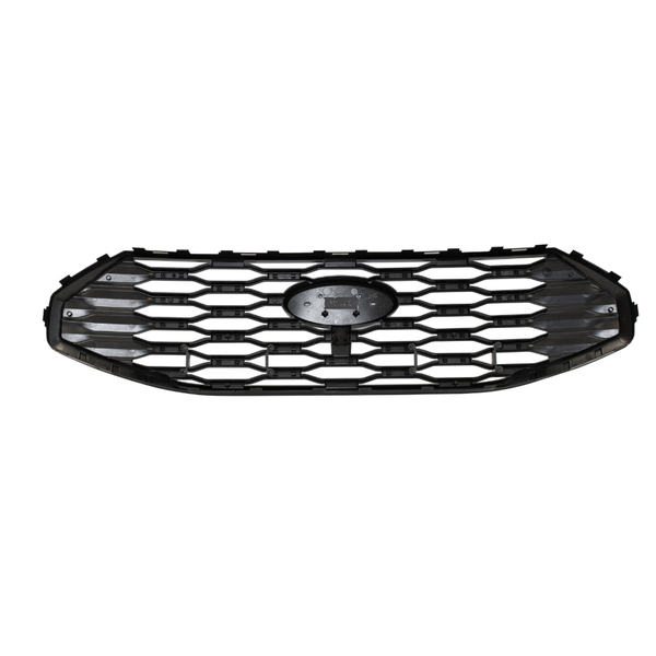 Ford Transit Custom MK2: Gloss Black Badgeless Grill 24+