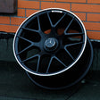ML Class - W166: 22" Matt Black AMG Style Alloy Wheels 12-15