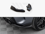 1 Series - F40: Gloss Black Maxton Rear Side Splitters V4 20-24