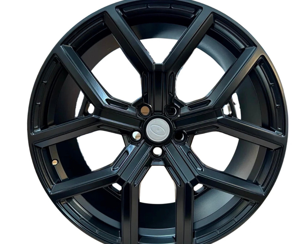 Range Rover - Evoque/Velar: 22" Black SVR Style Alloy Wheels
