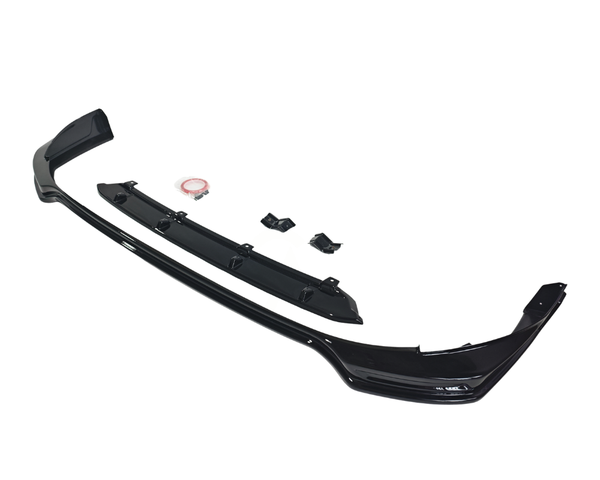 Ford Transit Custom MK2: Gloss Black V2 Style Front Splitter 24+