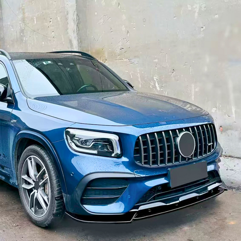 GLB - X247 Pre-Facelift: Gloss Black Front Splitter AMG Style 19-23