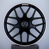 E Class - W213/C238: 20" Matt Black AMG Style Alloy Wheels 16-22