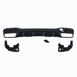 GLE - W166: 63 Style Gloss Black Rear Diffuser 15-18
