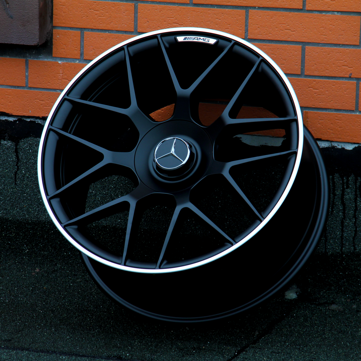 GLC - C253/X253: 21" Matt Black AMG Style Alloy Wheels 15+