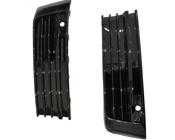 Transporter - T6: Gloss Black Lower Outer Grill with Sensor 15-19