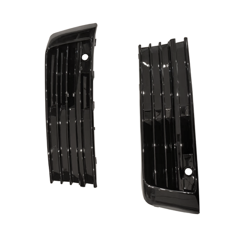 Transporter - T6: Gloss Black Lower Outer Grill with Sensor 15-19