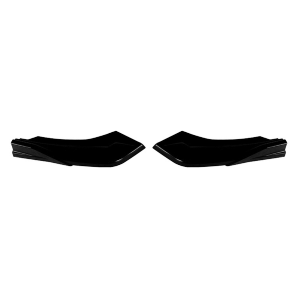 1 Series - F20/F21 Facelift: Gloss Black Rear Canards 15-19
