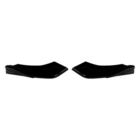 1 Series - F20/F21 Facelift: Gloss Black Rear Canards 15-19