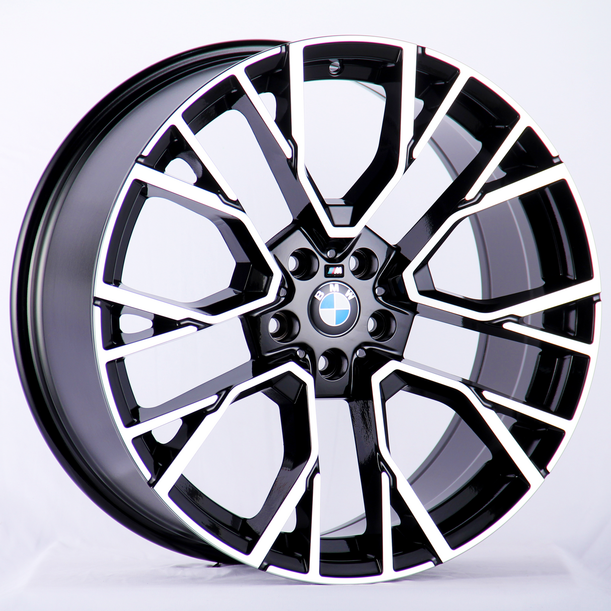 X5 - G05: 22" Diamond Cut Black 809M Style Alloy Wheels 19+