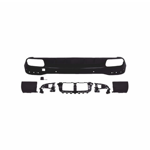 GLS - X167: Black GLS63 Style Rear Diffuser with Tips 19-23
